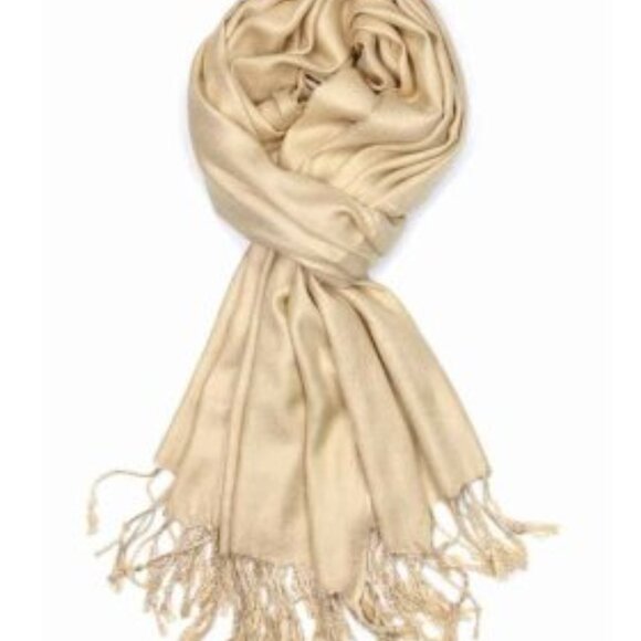 Solid Pashmina Scarf (multiple colors) - Picture 4 of 16